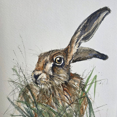 Anne Gilbert - Hazel Hare Limited Edition Print