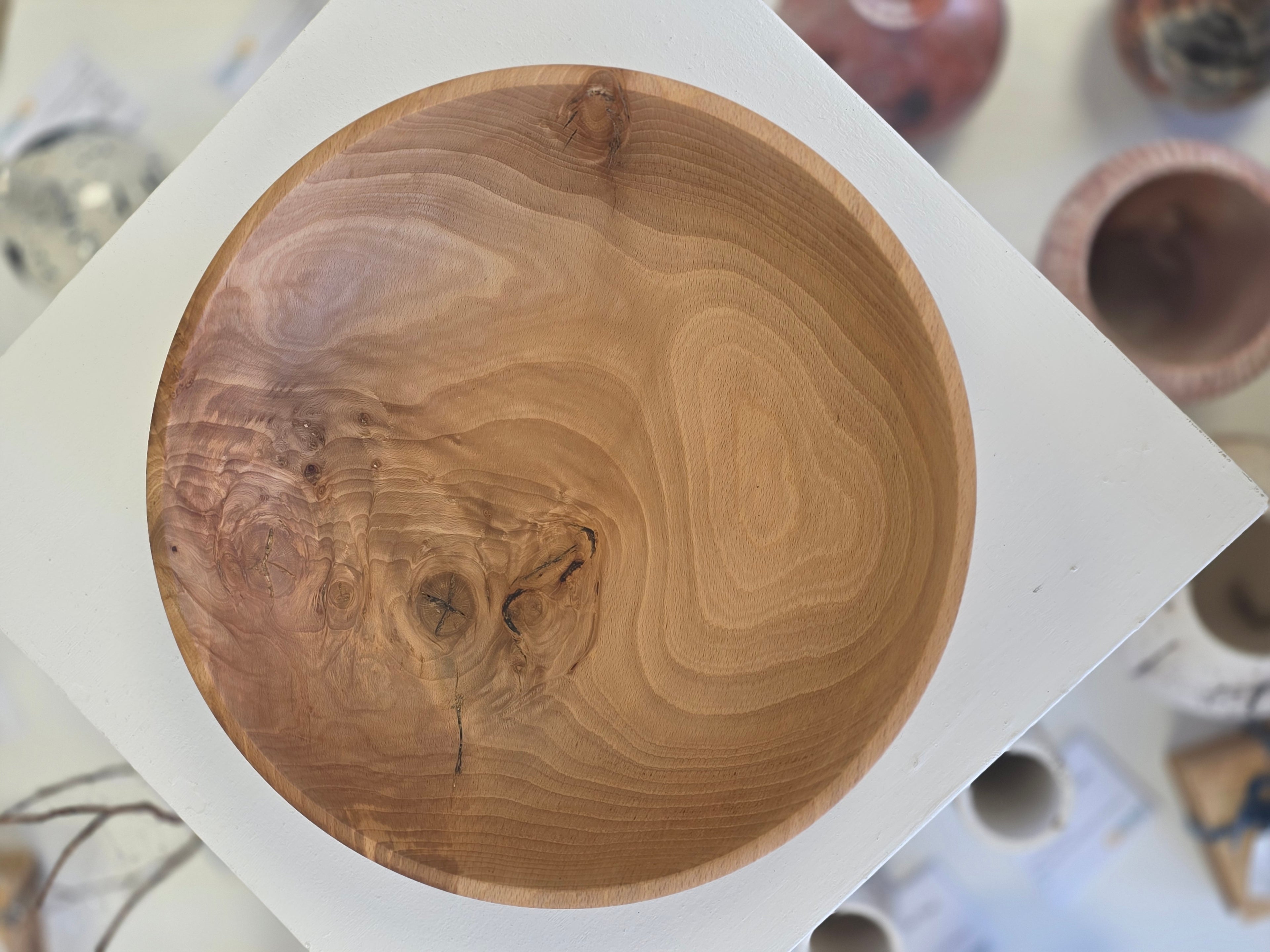 Jack Astbury - Sycamore Hand Turned Wooden Bowl