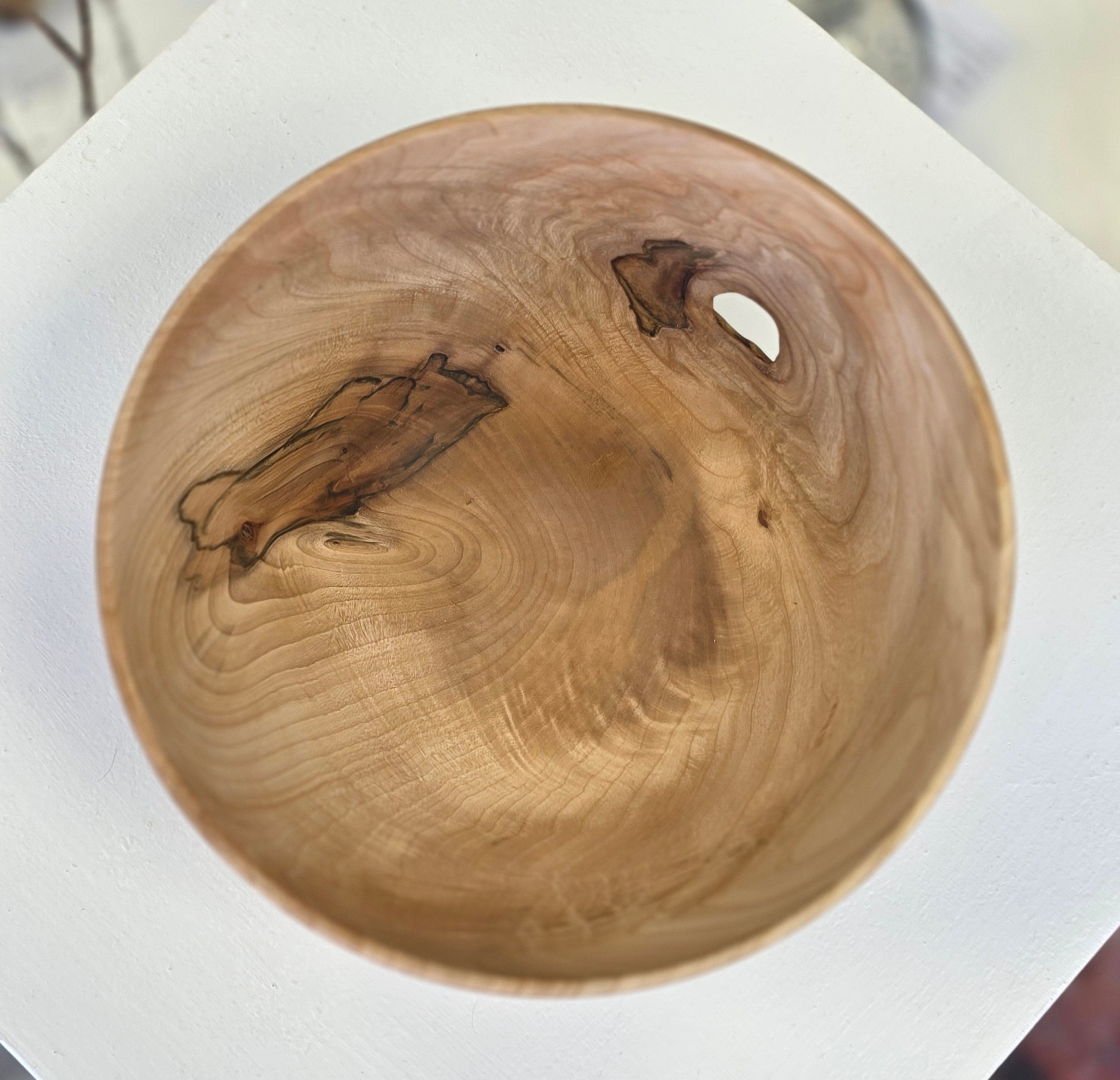 Jack Astbury - Sycamore Hand Turned Wooden Bowl