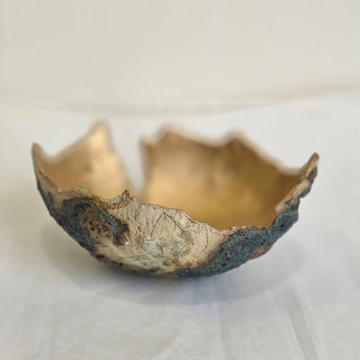 Emma Saul - Fragility Egg textured Ceramic Bowl, Small 3