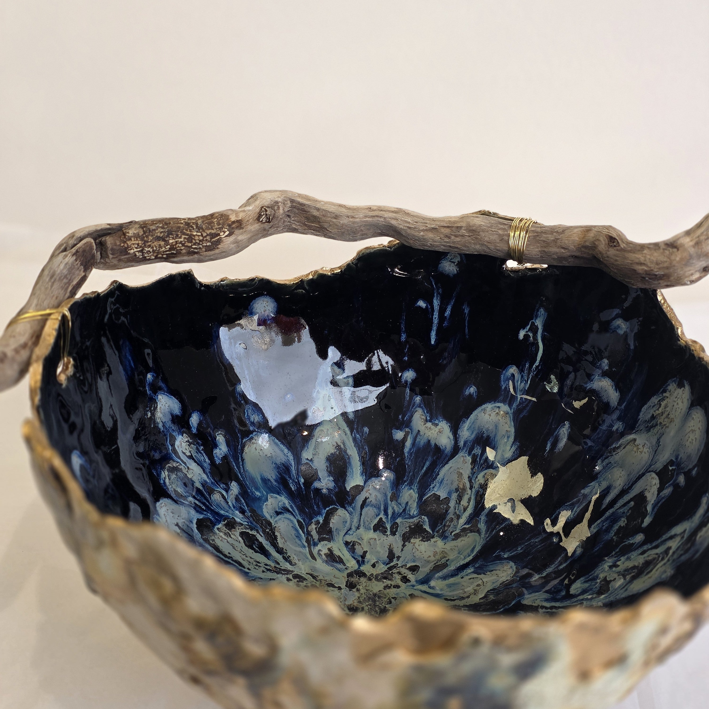 Emma Saul - The Universe Inside Textured Ceramic Bowl, Large
