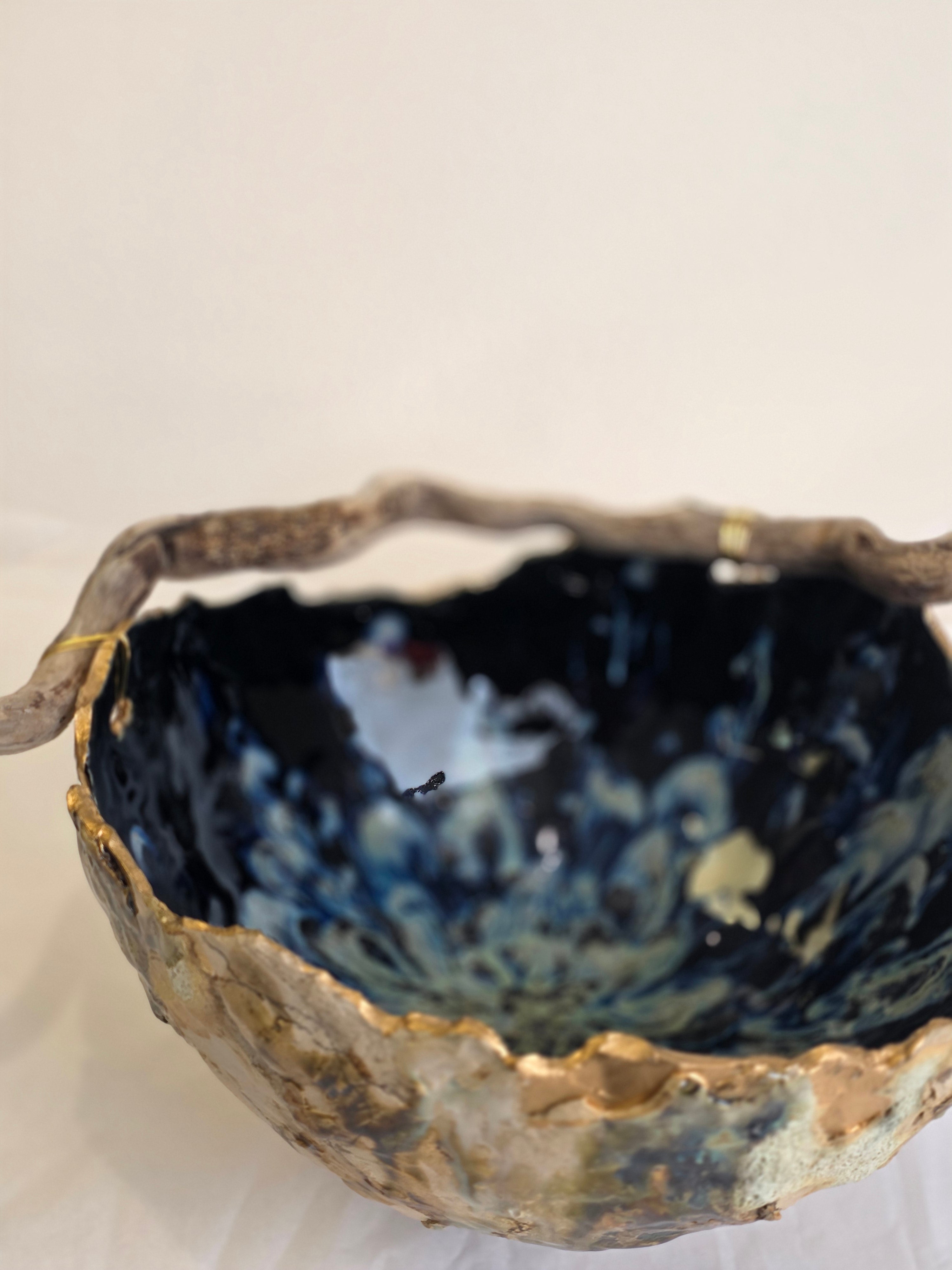 Emma Saul - The Universe Inside Textured Ceramic Bowl, Large