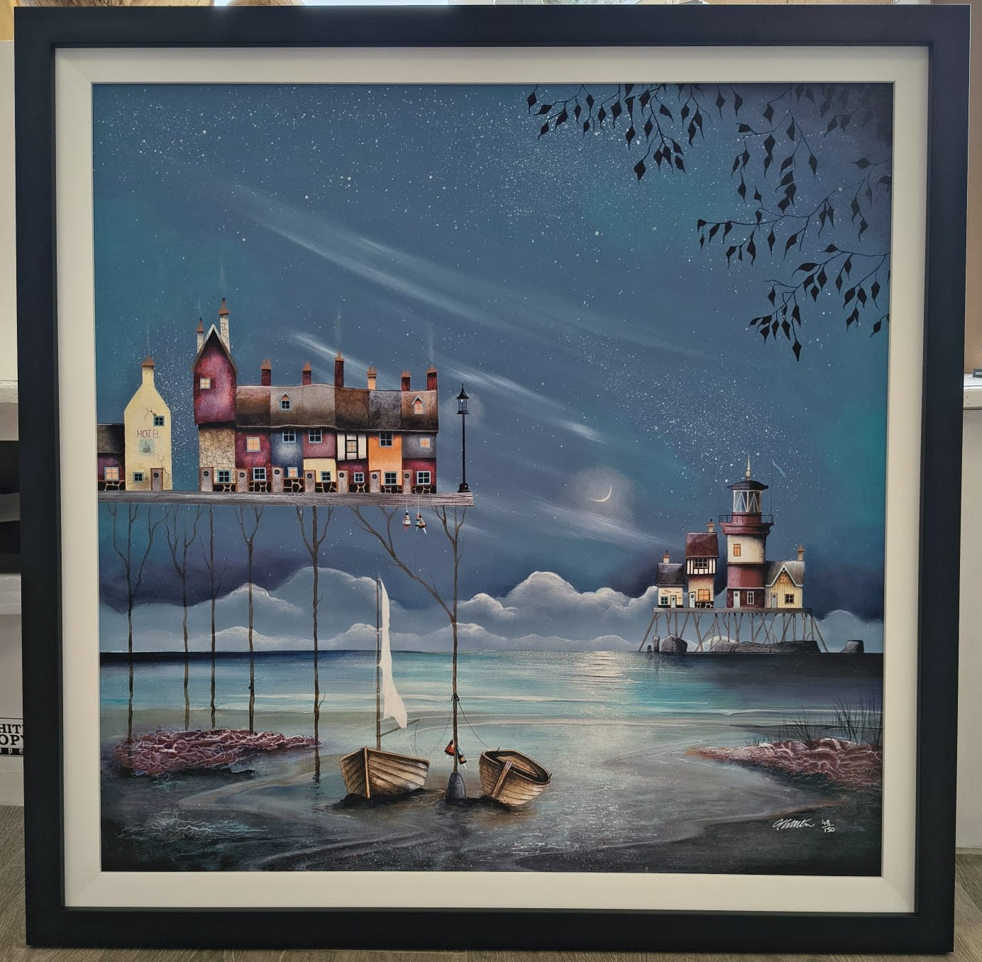 Gary Walton- Cuttlefish Pier, Limited Edition Print