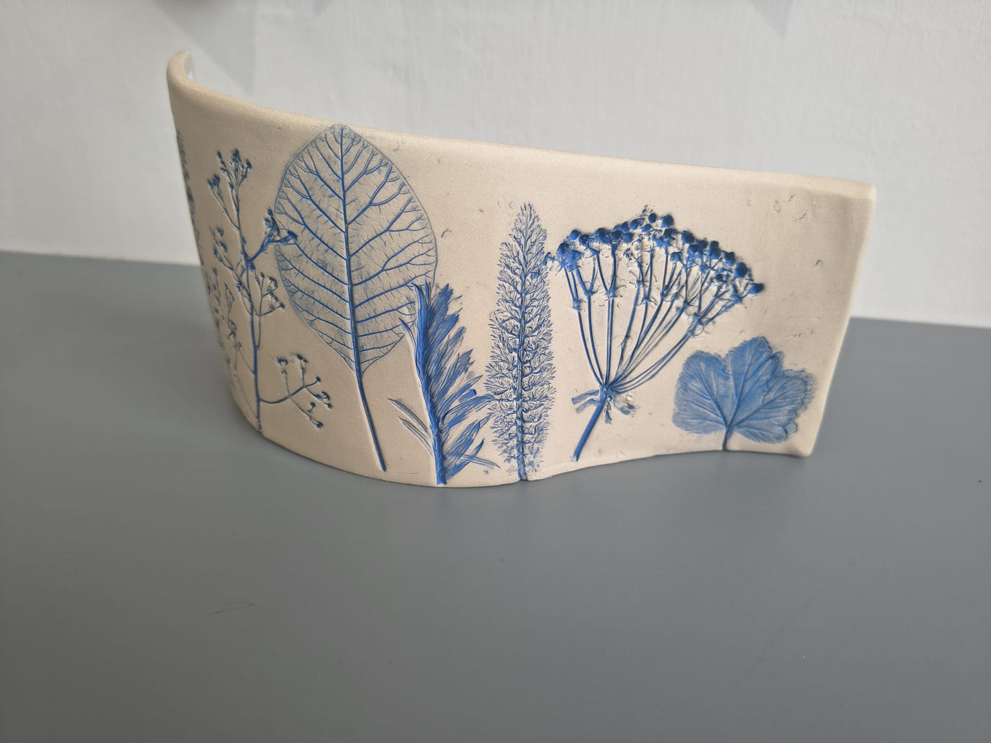 Dawn Isaac- Nature Inspired Curved Ceramic Sculpture