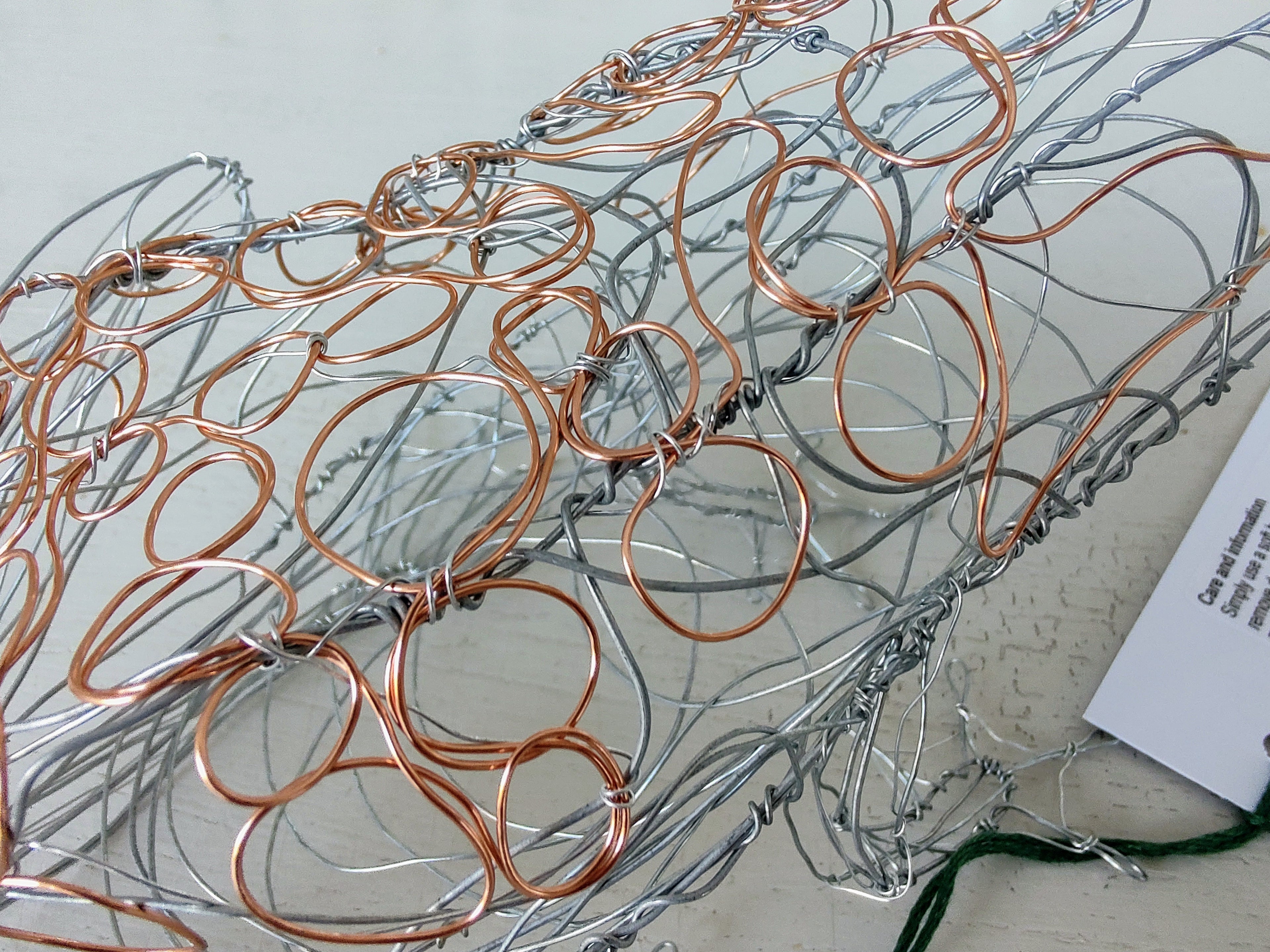 Laura Partington- Frog Wire Sculpture - Primrose Gallery and Framing