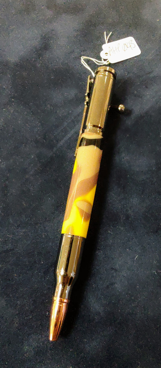 Andy Harris- Brown and Yellow Luxury Pen
