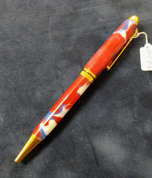 Andy Harris- Red, White and Blue Luxury Pen