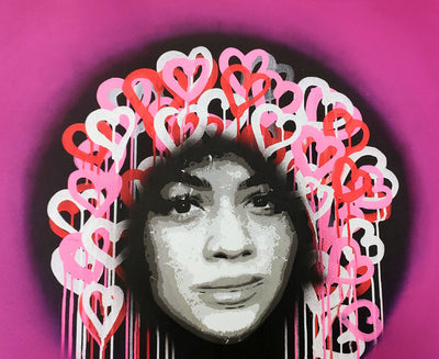 909Art- Soul Sista- Limited Edition Print, Mounted - Primrose Gallery and Framing