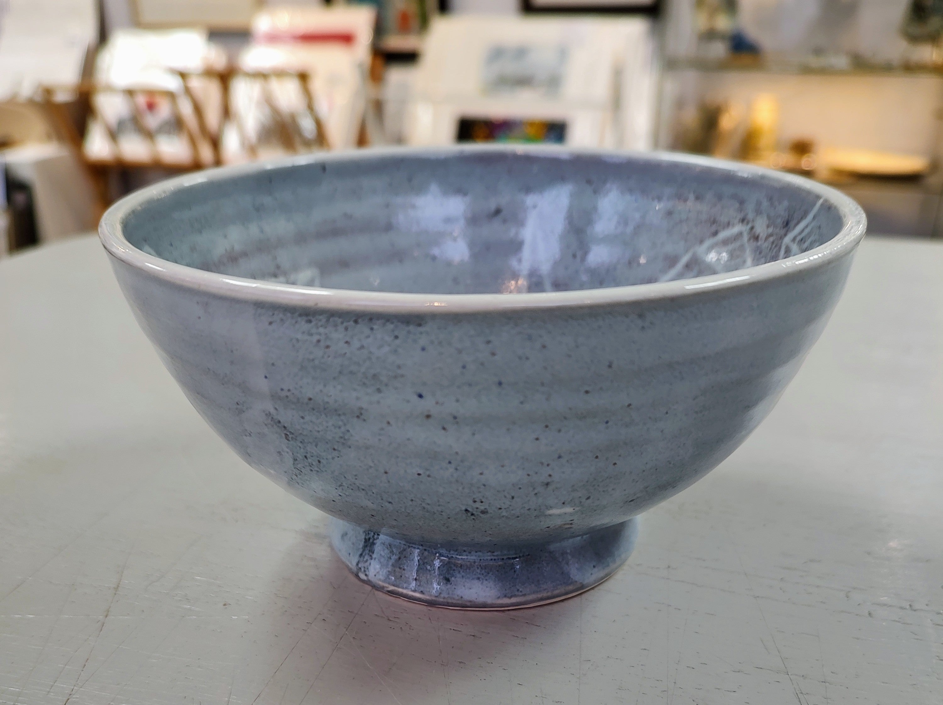 Rob Bibby- Bowl, Ceramic Hand Made Bowl, Small #A Sailing - Primrose Gallery and Framing