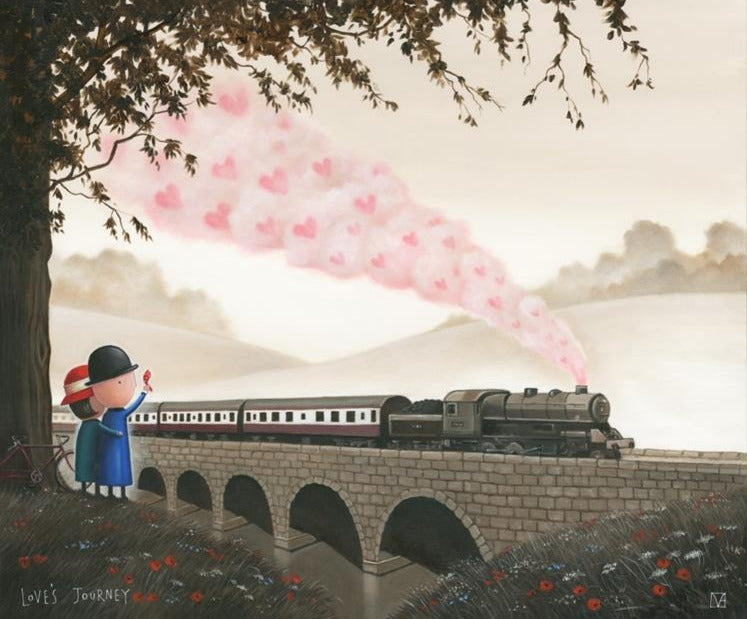 Micheal Abrams - Love's Journey - Primrose Gallery and Framing