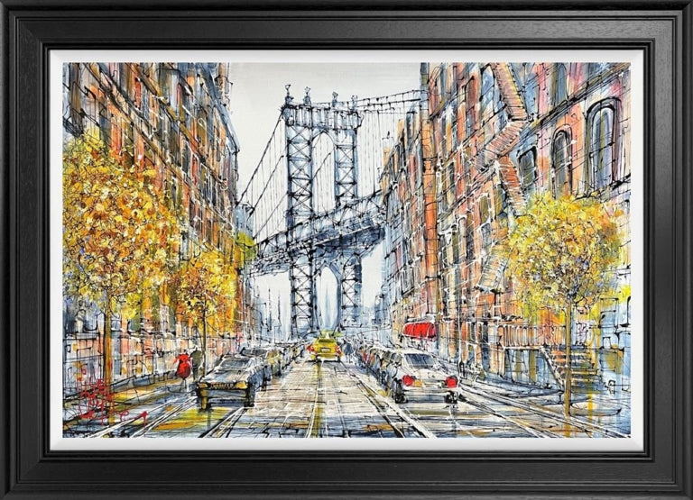 Nigel Cooke - Manhattan Morning, Limited Edition Framed Print - Primrose Gallery and Framing
