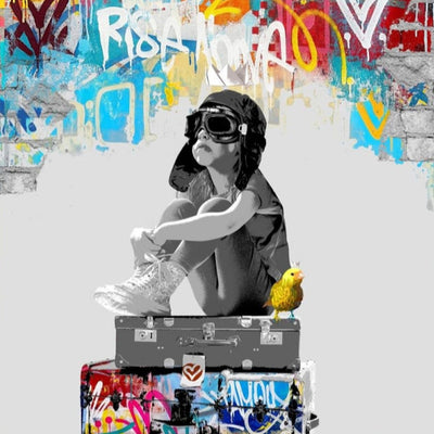 Bollee Patino - Rise Above, Framed Limited Edition Print - Primrose Gallery and Framing