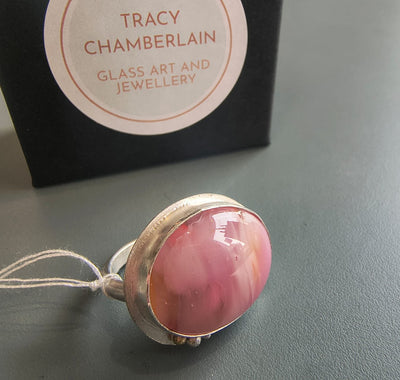 Tracy Chamberlain - Hibiscus ring - Primrose Gallery and Framing