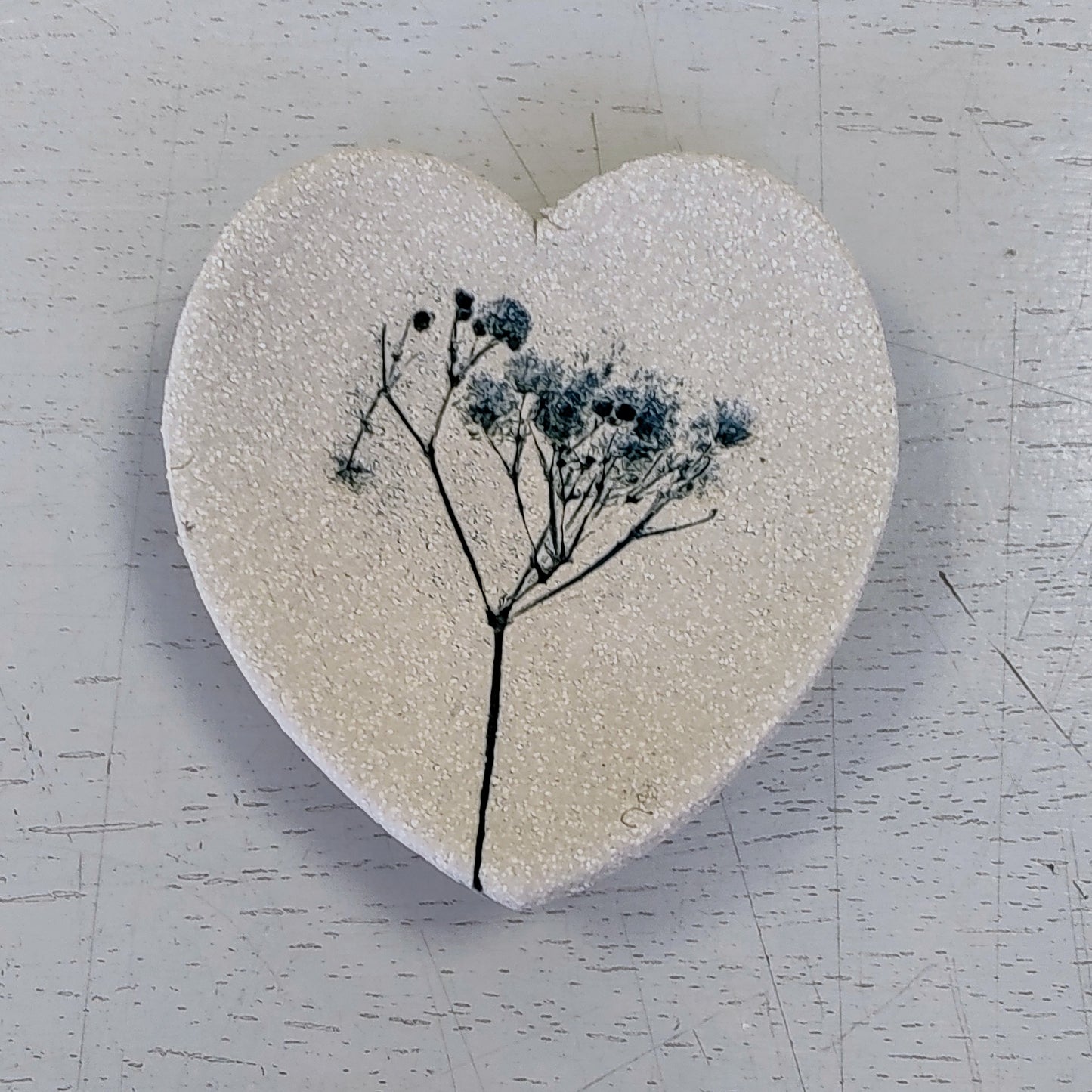 Dawn Isaac- Ceramic Nature Inspired Heart Trinket Dish, #3