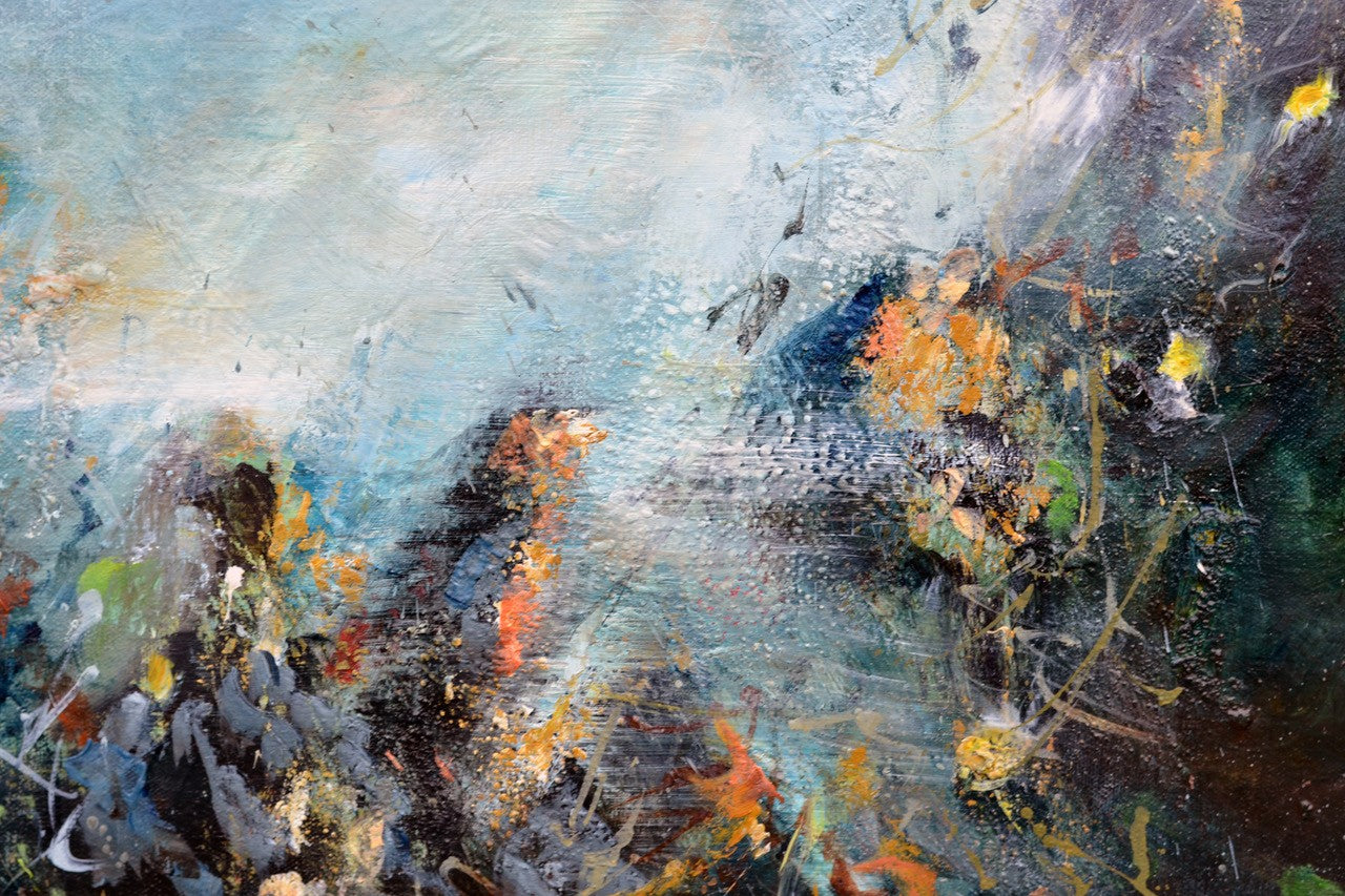 Nigel Smith - Amongst Ancient Stones (no.7) oil on canvas