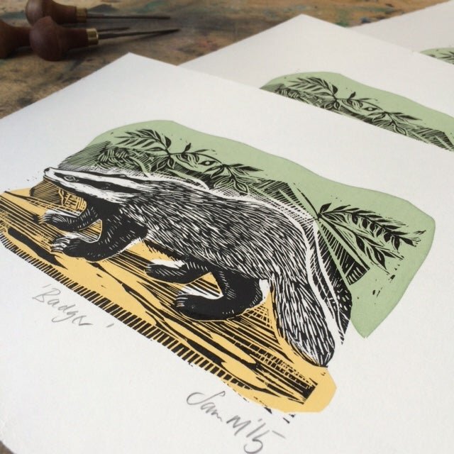 Sam Marshall- Badger - Primrose Gallery