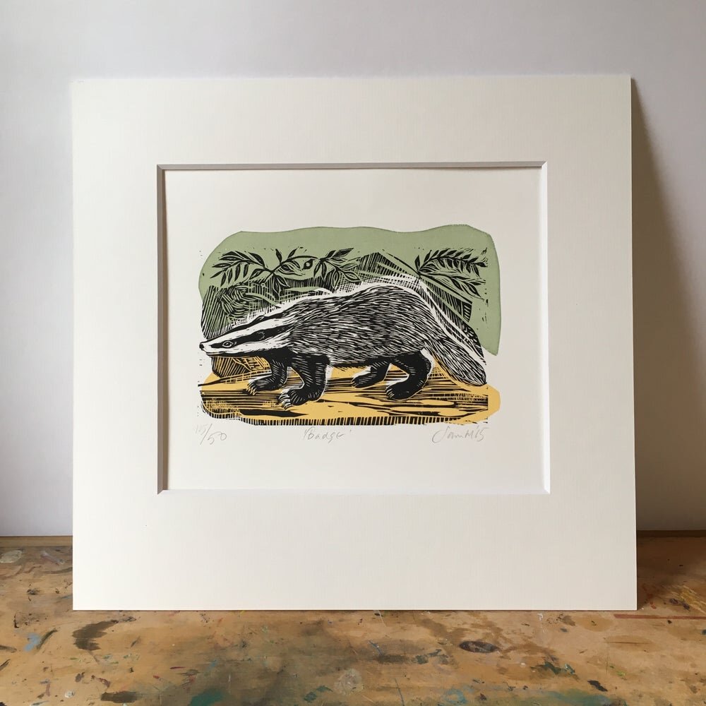 Sam Marshall- Badger - Primrose Gallery