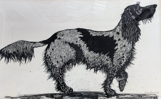 Alison Read- Mucky Pup, Original Etching