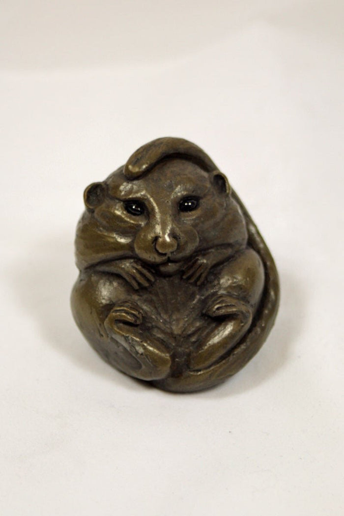 Pippa Hill- Resin Bronze Dormouse