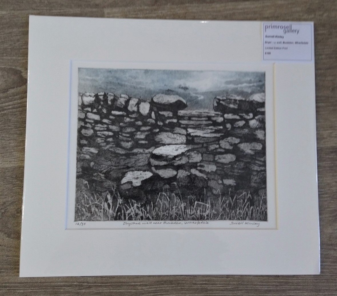 Sorrell Kinley - Drystone Wall near Buckden, Wharfedale - Primrose Gallery and Framing