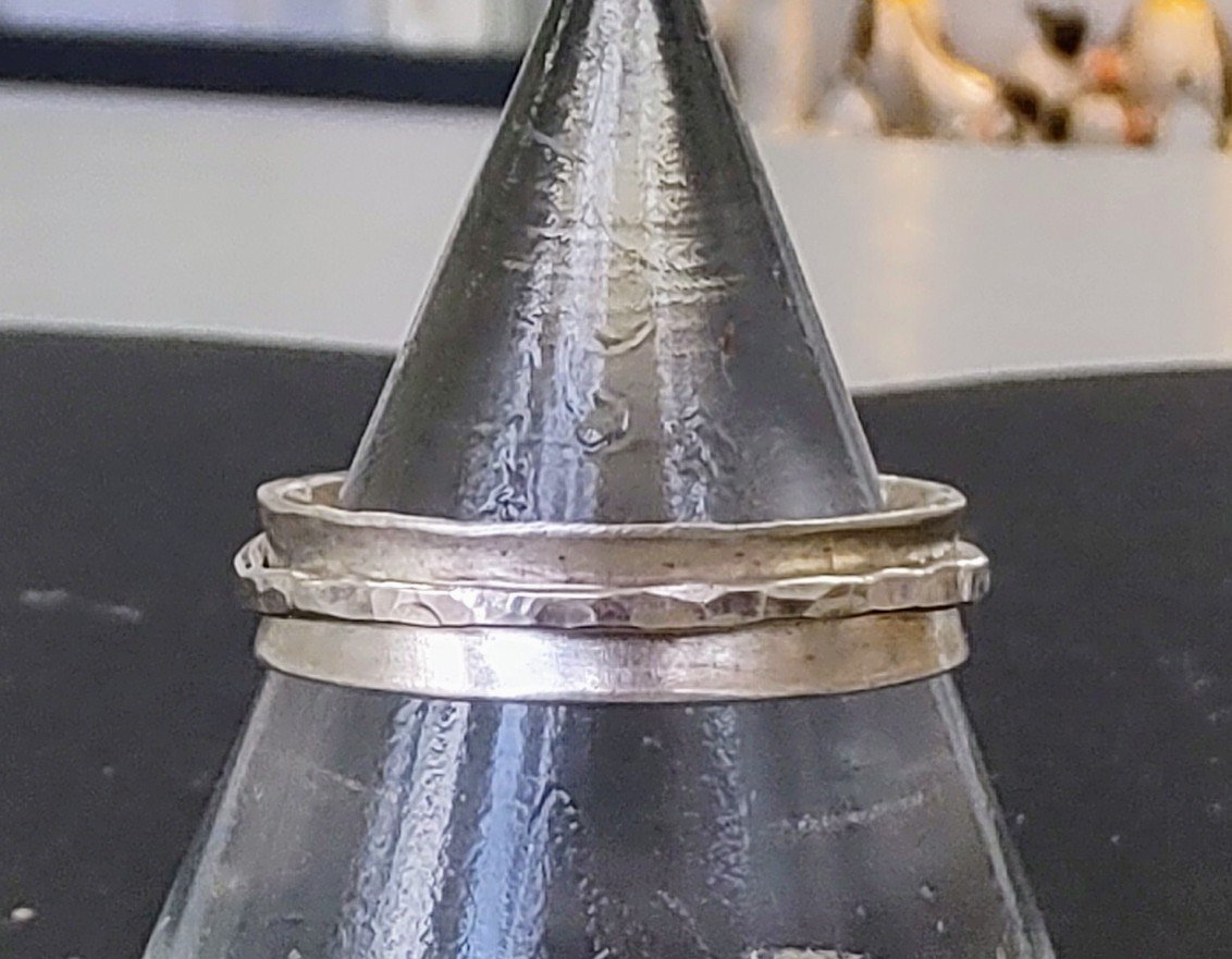 Zoe Ruth- Silver Spinner Ring
