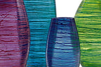 Bob Crooks- Bound Glass Vase, Hand blown in Britain