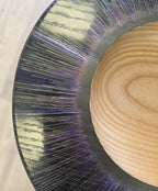 Ravi's Wood Turning - Centrifuge Plate - Primrose Gallery and Framing 