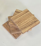 Jack Astbury - Spalted Beach Coasters, set of 4 - Primrose Gallery and Framing 