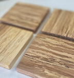 Jack Astbury - Spalted Beach Coasters, set of 4 - Primrose Gallery and Framing 