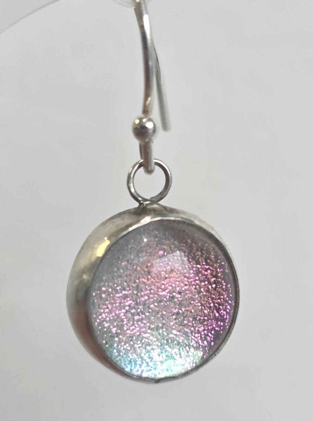 Tracy Chamberlain - Sparkly Pink Drop Earrings