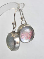 Tracy Chamberlain - Sparkly Pink Drop Earrings