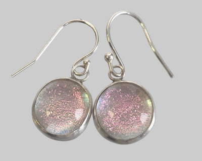 Tracy Chamberlain - Sparkly Pink Drop Earrings