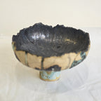 Emma Saul - Offering Platter Textured Ceramic Bowl, Medium