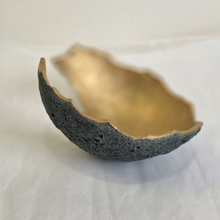 Emma Saul - Fragility Egg textured Ceramic Bowl, Small 2
