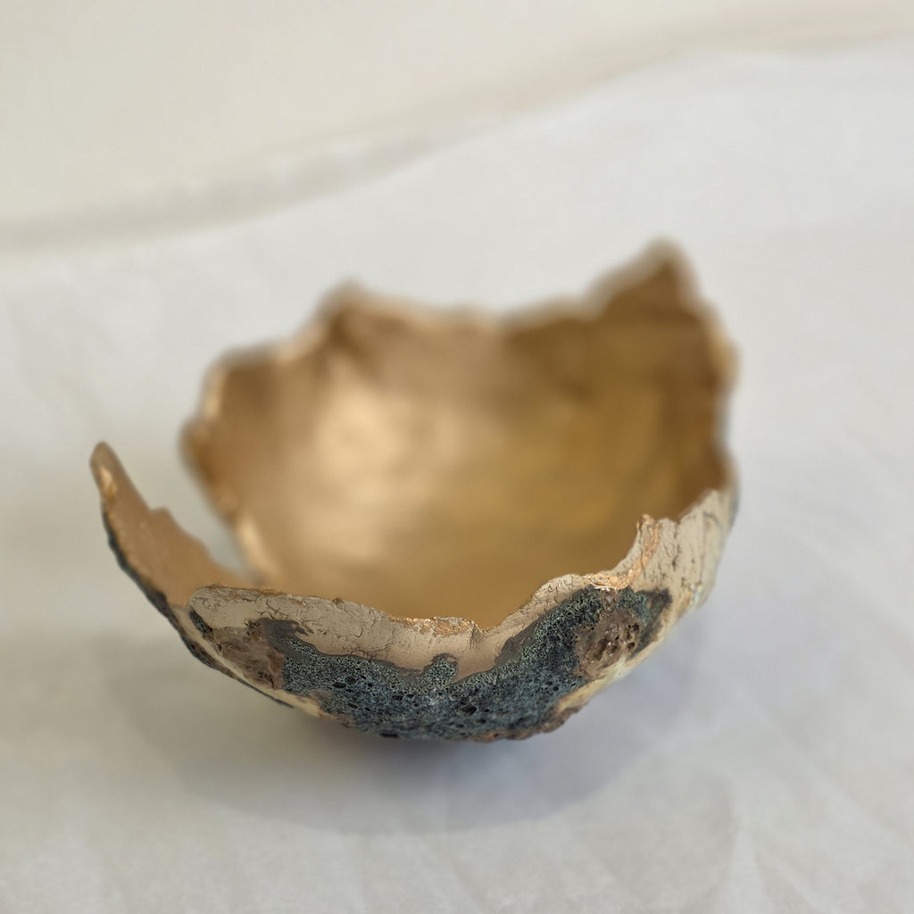 Emma Saul - Fragility Egg textured Ceramic Bowl, Small 3