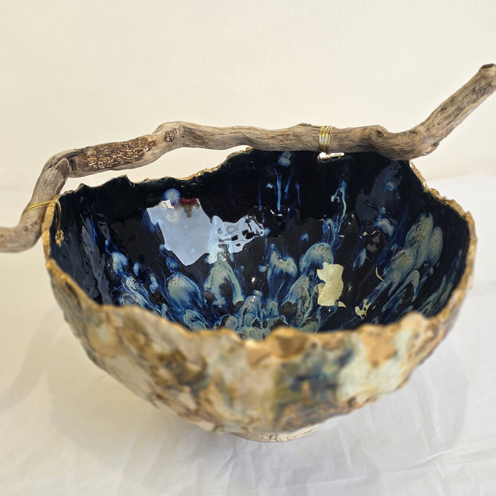 Emma Saul - The Universe Inside Textured Ceramic Bowl, Large