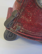 Stonesplitter - Small Red Raku Clock