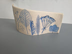 Dawn Isaac- Nature Inspired Curved Ceramic Sculpture - Primrose Gallery and Framing 
