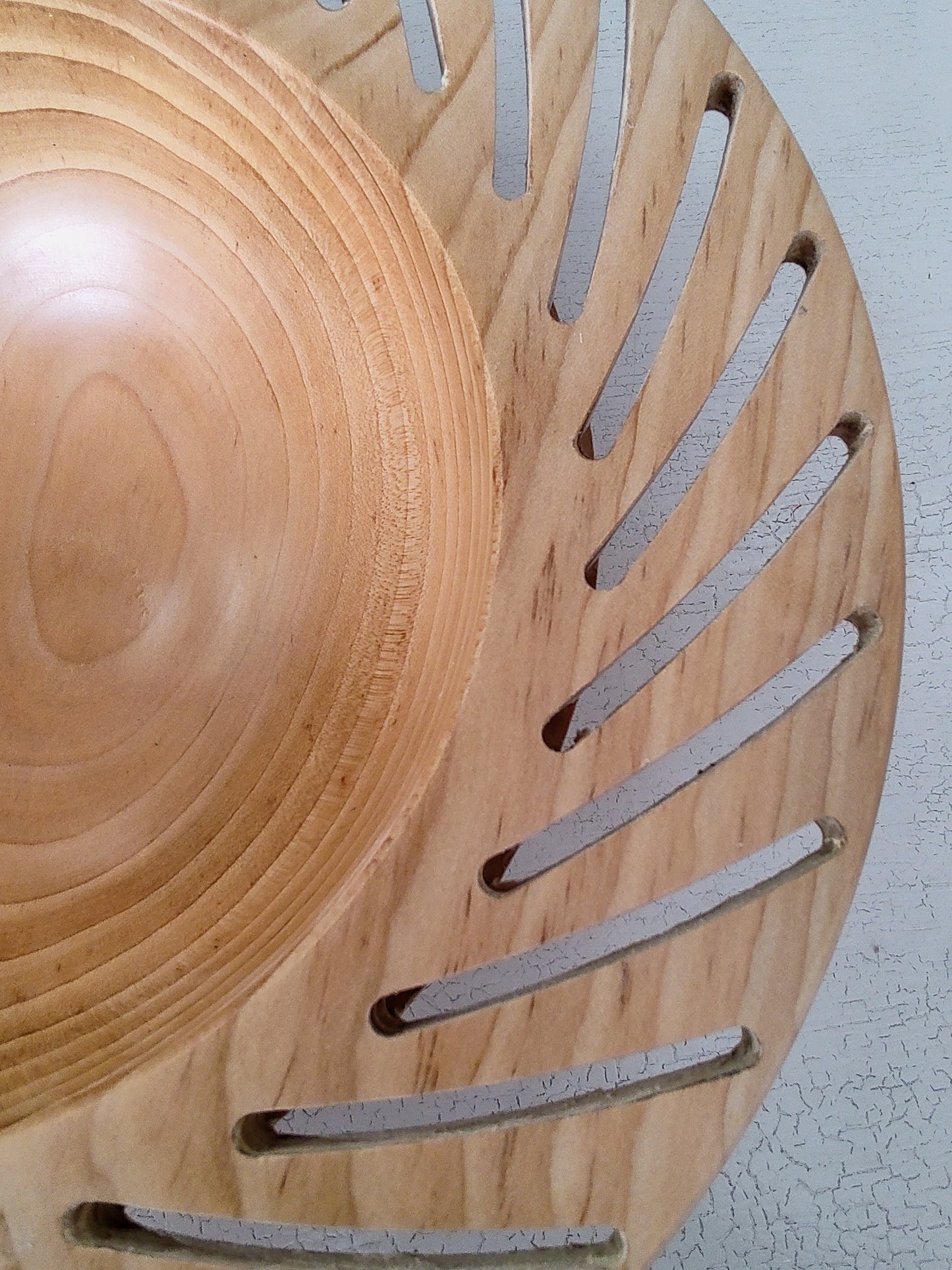 Andy Harris- Fluted Turned Cedar Wooden Bowl