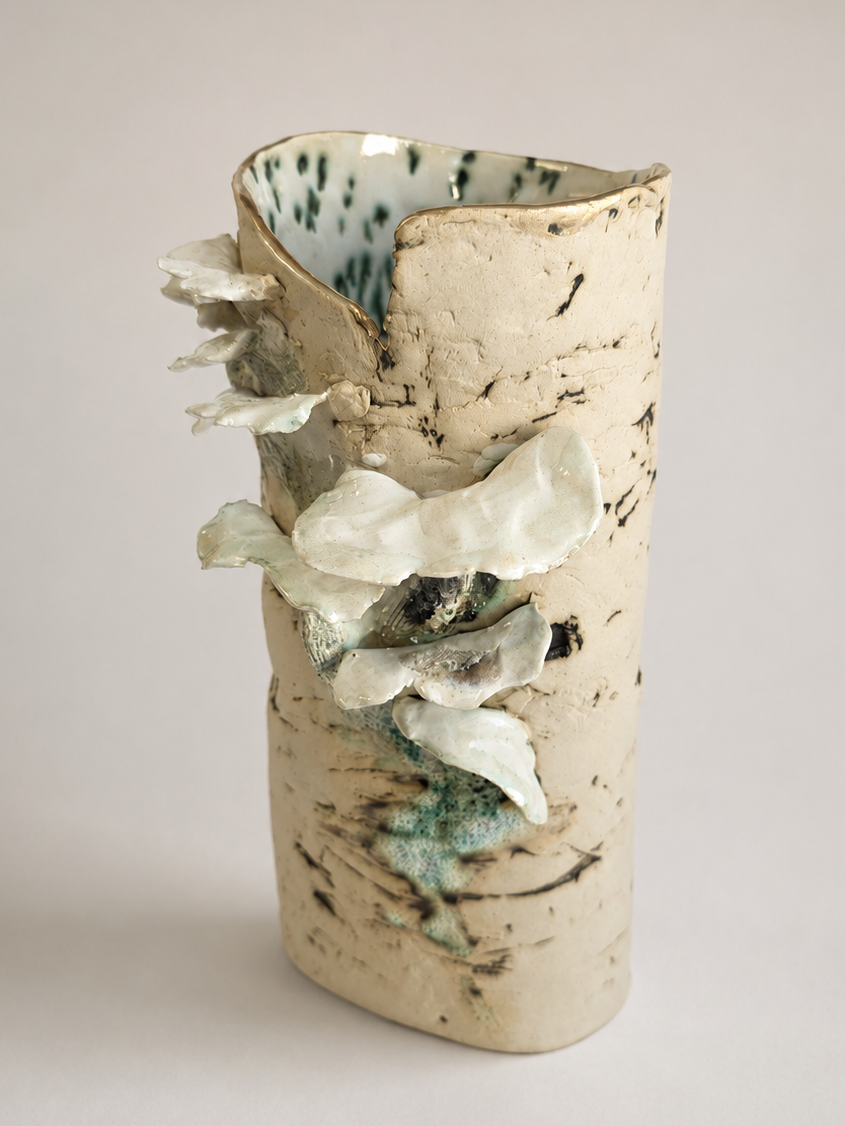Emma Saul - Fungi Textured Vase 2