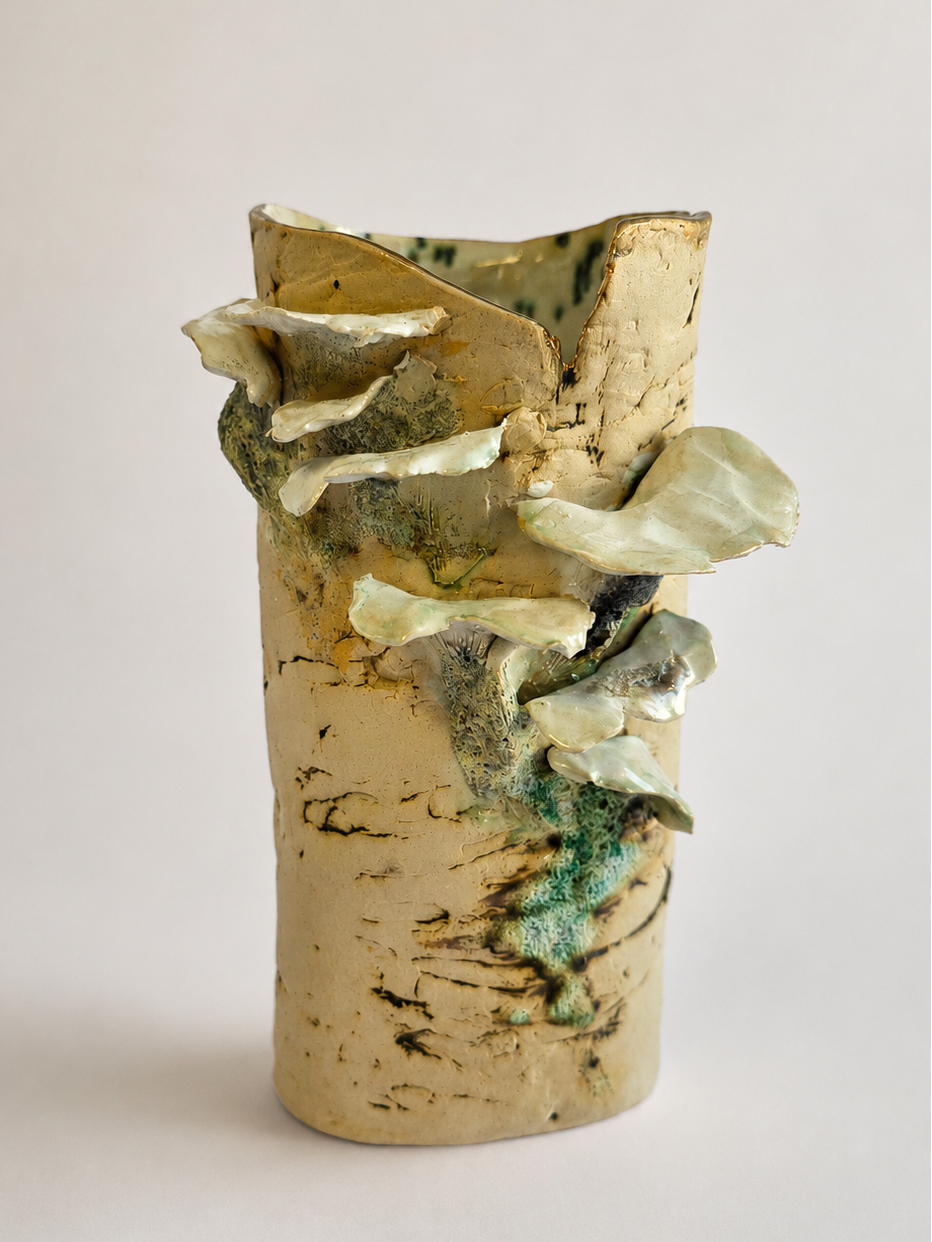 Emma Saul - Fungi Textured Vase 2