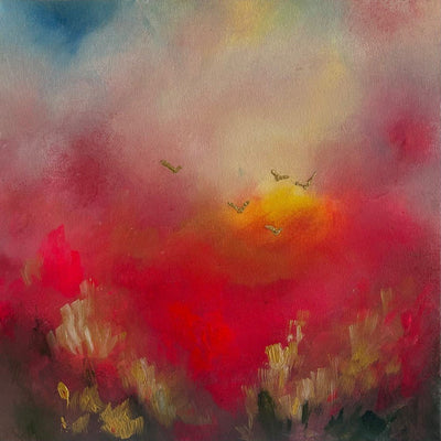 Zoe Laughton - Crimson Morning - ltd ed print