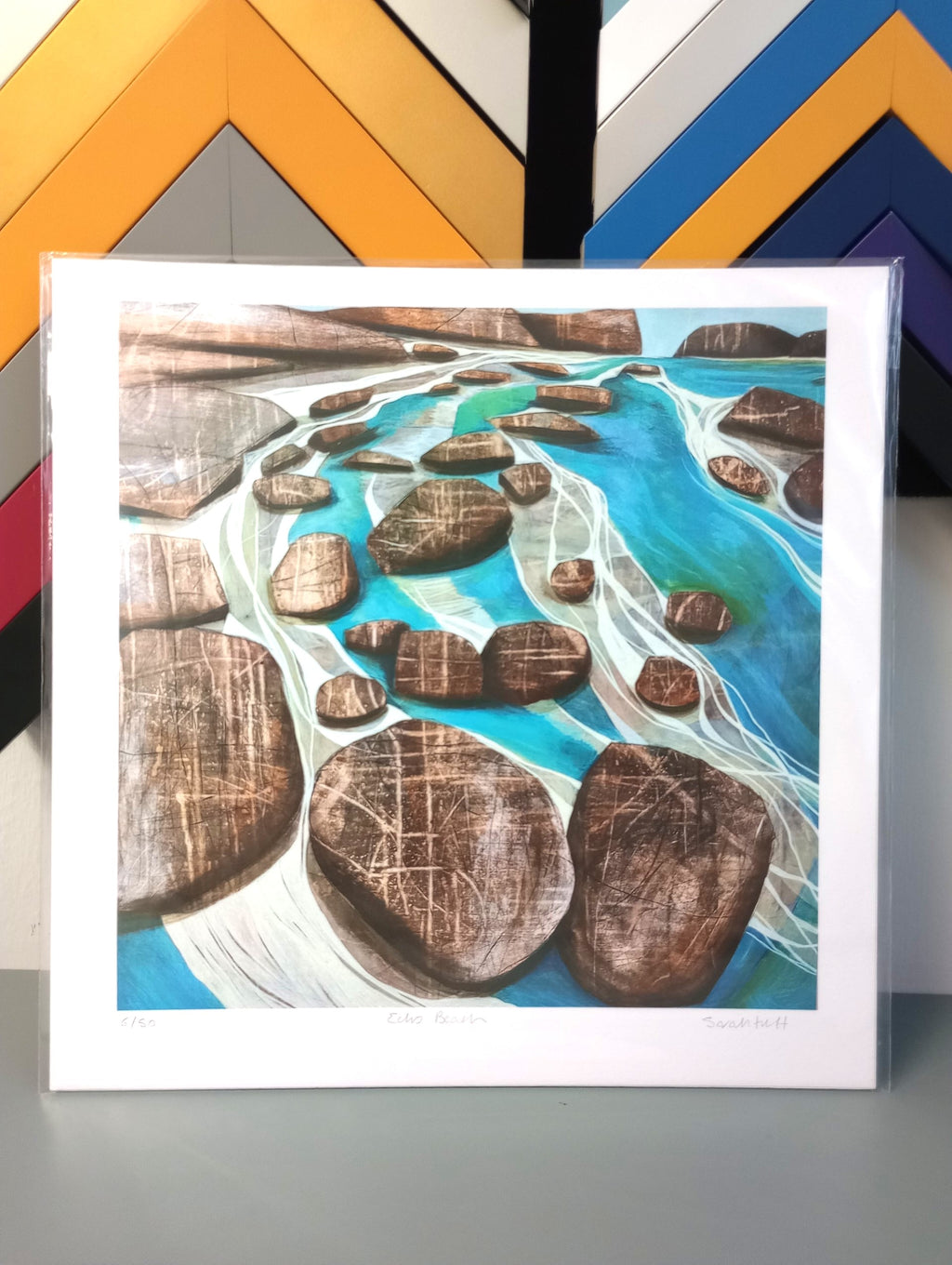 Sarah Hutt - Echo Beach Limited Edition Print