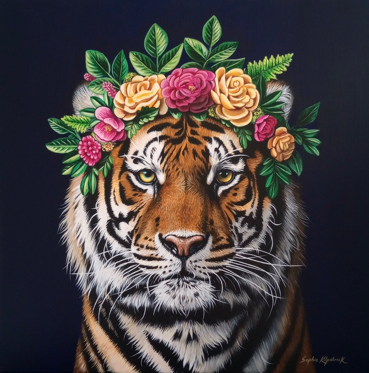 Sophie Bliss Kilpatrick - Empress Camellia Giclee Print