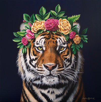 Sophie Bliss Kilpatrick - Empress Camellia Giclee Print