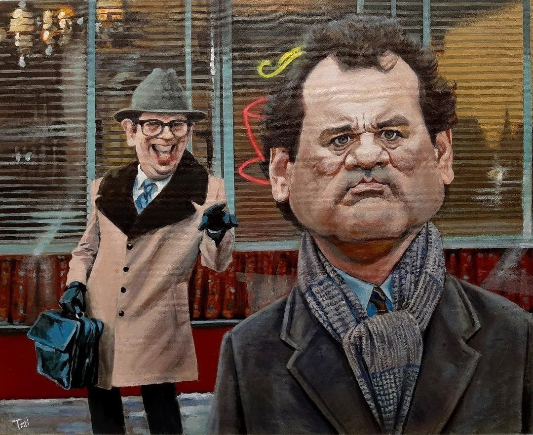 Adrian Teal- Groundhog Day, Limited Edition Giclee Print