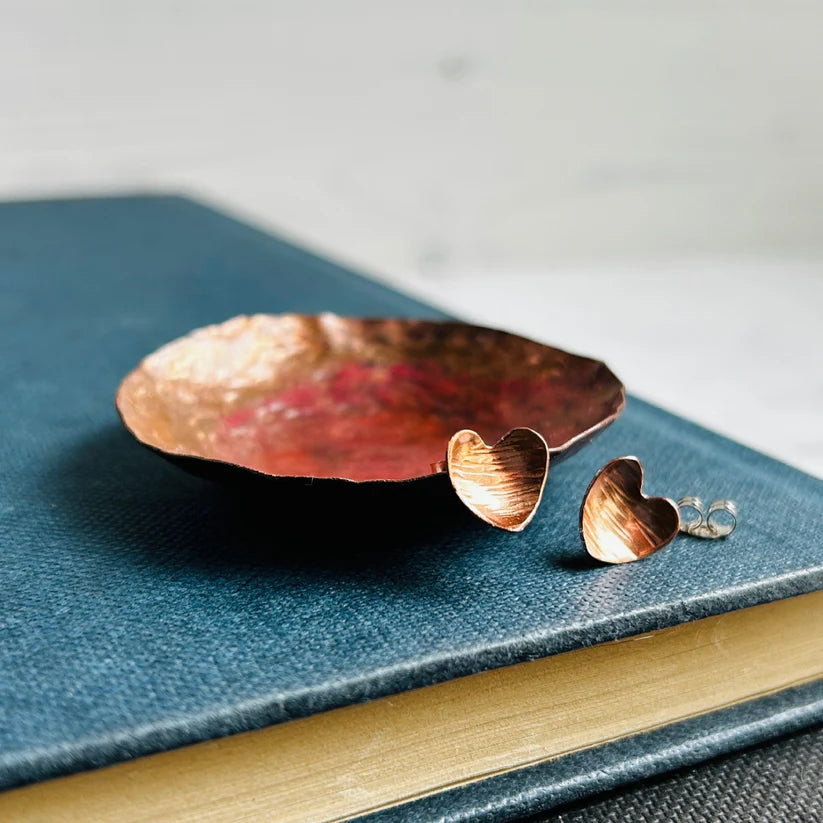 Zoe Ruth- Heart Studs