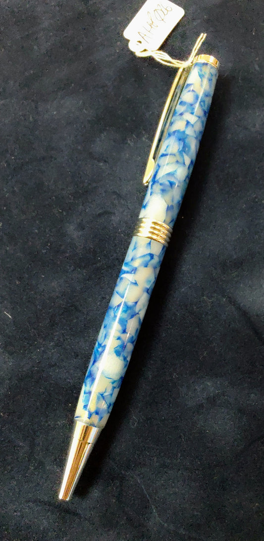 Andy Harris- Blue and Grey Luxury Pen
