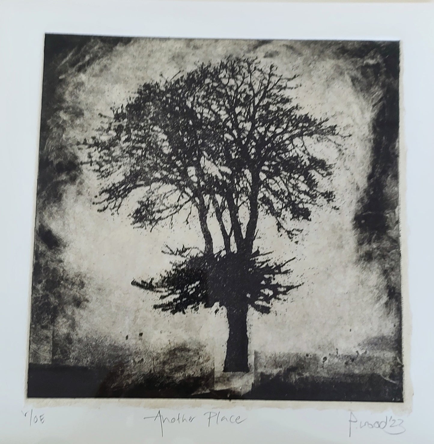 Pauline Wood- Another Place, Framed Etching