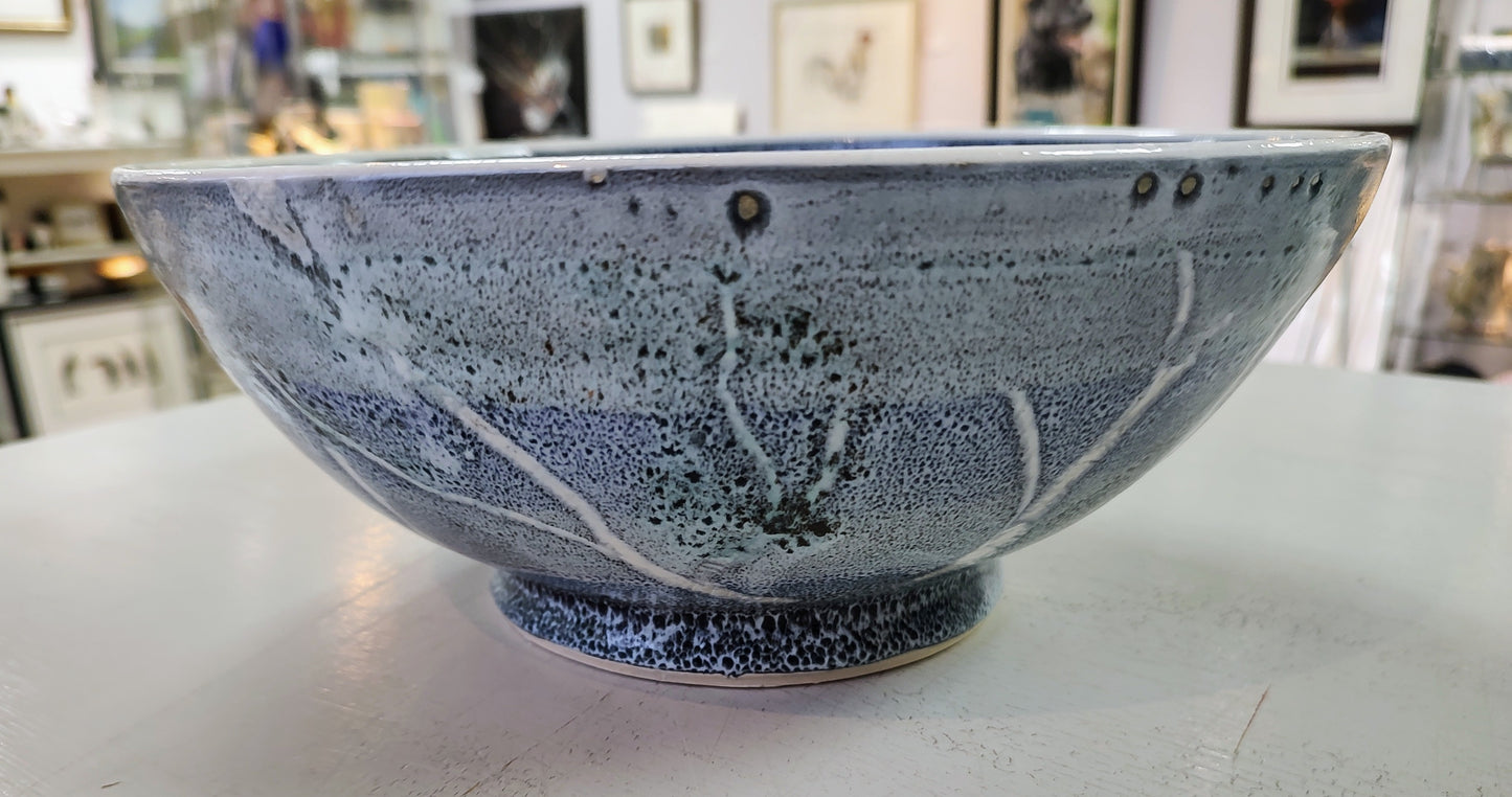 Rob Bibby- Extra Large Bowl, Ceramic Hand Made Serving Bowl- Stag
